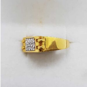 22Kt Gold Gents ring SJ-GR/43