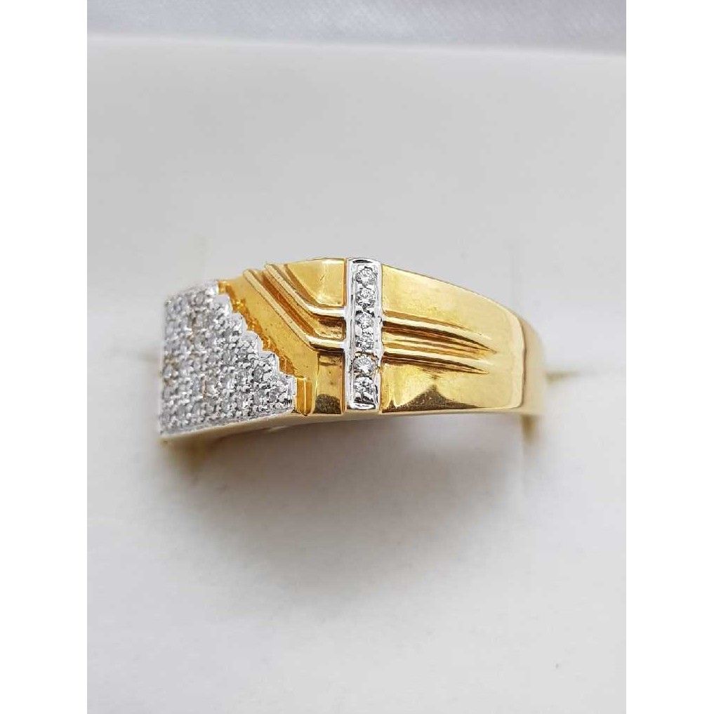 Real diamond gents ring SJ-RGR/4 - Image 2