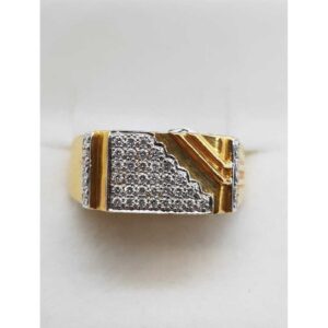Real diamond gents ring SJ-RGR/4