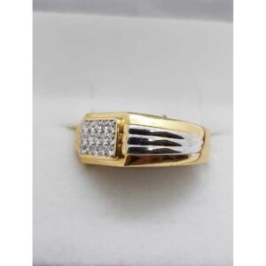 Real diamond gents ring SJ-RGR/1