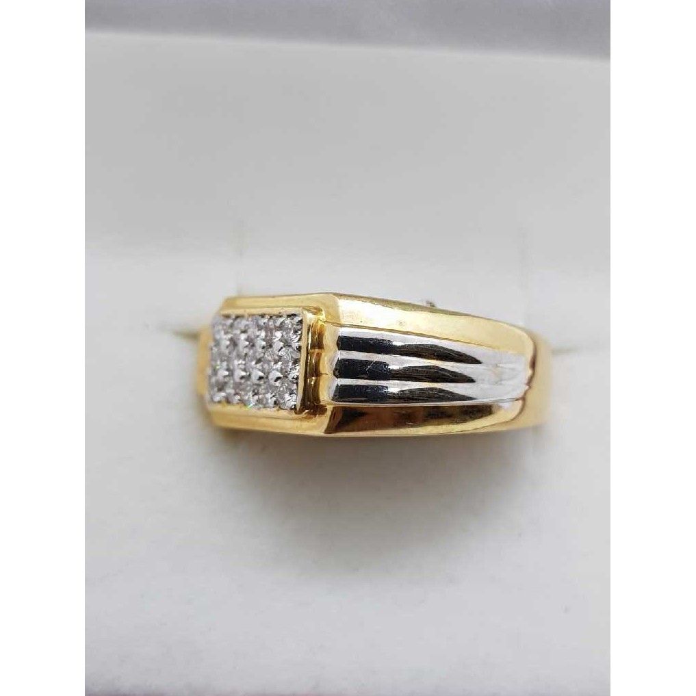 Real diamond gents ring SJ-RGR/1 - Image 2