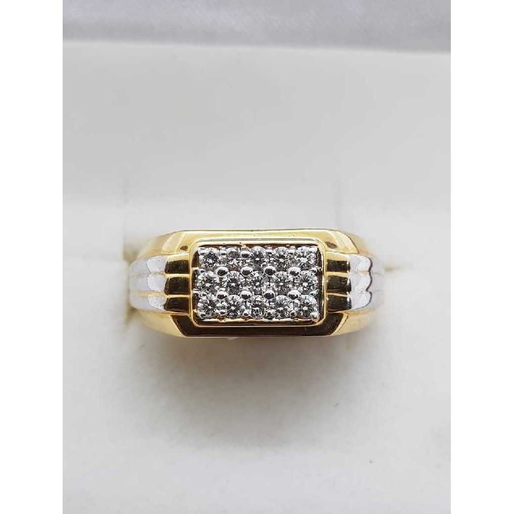 Real diamond gents ring SJ-RGR/1