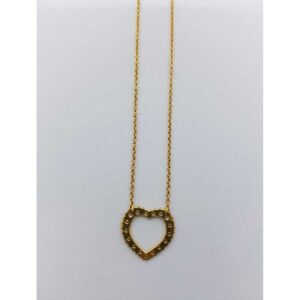 18ct Heart Shape pendent Chain SJ-CHIN/6