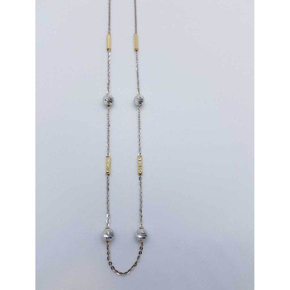 22KT Gold Rhodium chain SJ-CHIN/25
