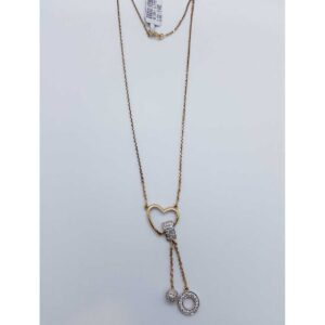 Rose gold chain pendant CHIN/7
