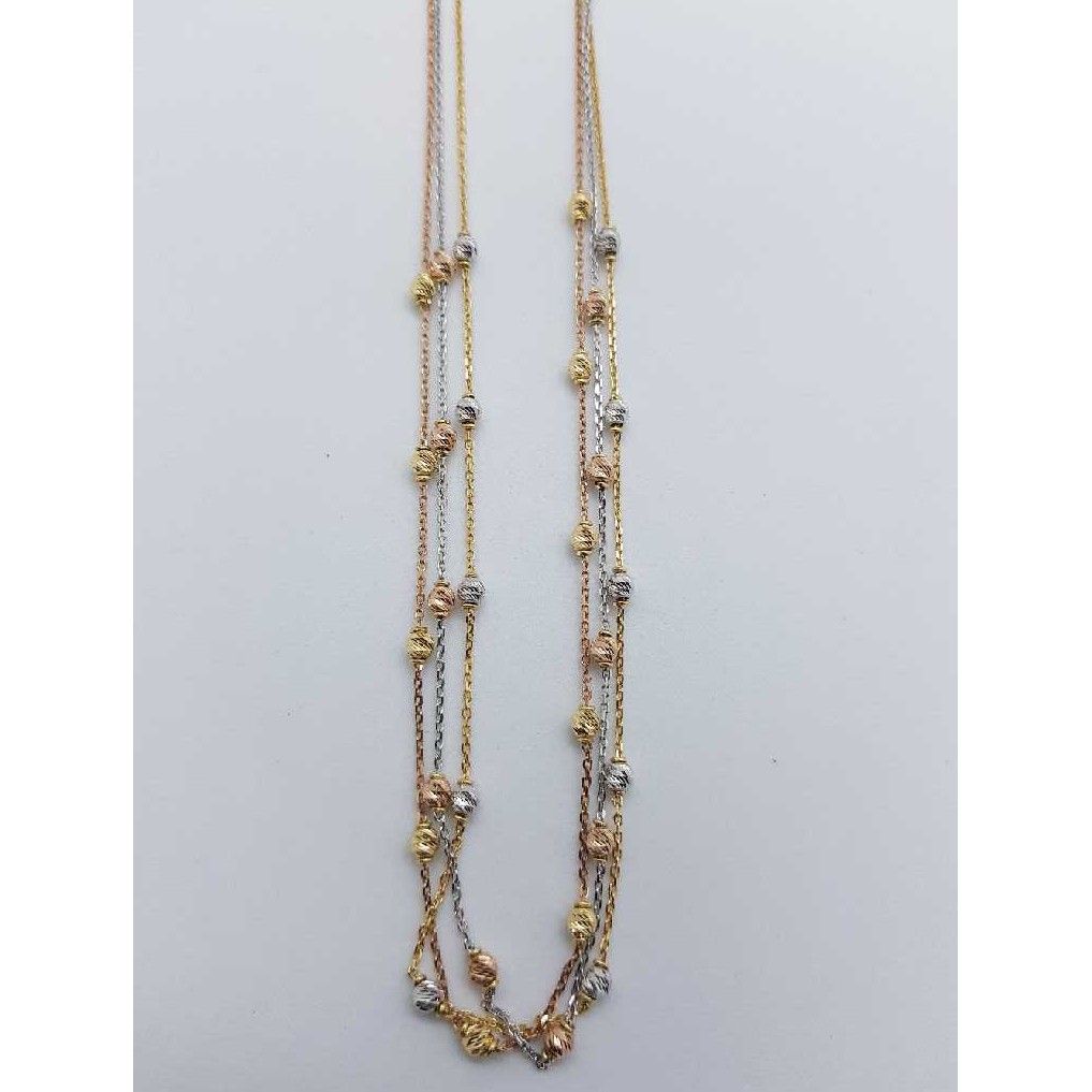 Bunch rose gold chain CHIN/41