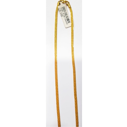 916 Gold Simple Hollow Chain SJ-010 - Image 2