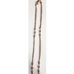 916 Gold Fancy Beaded Chain SJ-006