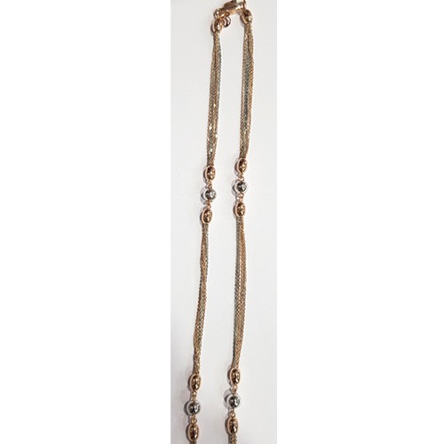 916 Gold Fancy Beaded Chain SJ-006