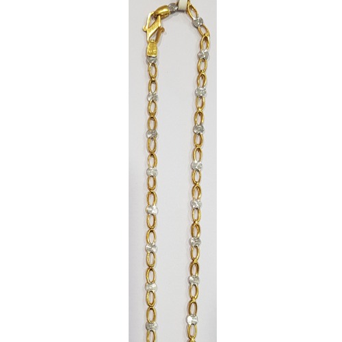 22KT Gold Designer Chain SJ-005 - Image 2