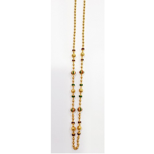 916 Gold Colorful Vertical Chain SJ-003 - Image 2