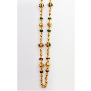 916 Gold Colorful Vertical Chain SJ-003