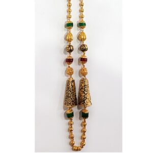 916 Gold Antique Beaded Chain SJ-002