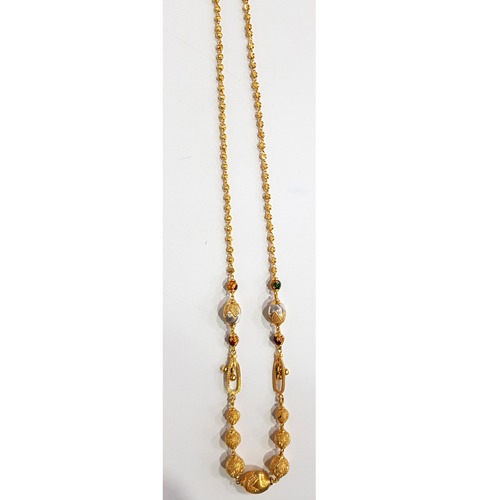 916 Gold Fancy Ladies Chain SJ-001 - Image 2