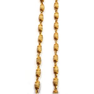 22KT Gold Antique Tulsi Mala