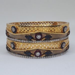 22ct Antique Diamond Bangle bg /2542/107