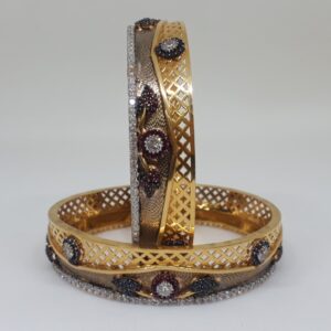 22ct Antique Diamond Bangle bg /2542/107