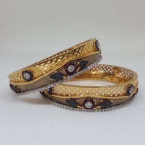 22ct Antique Diamond Bangle bg /2542/107