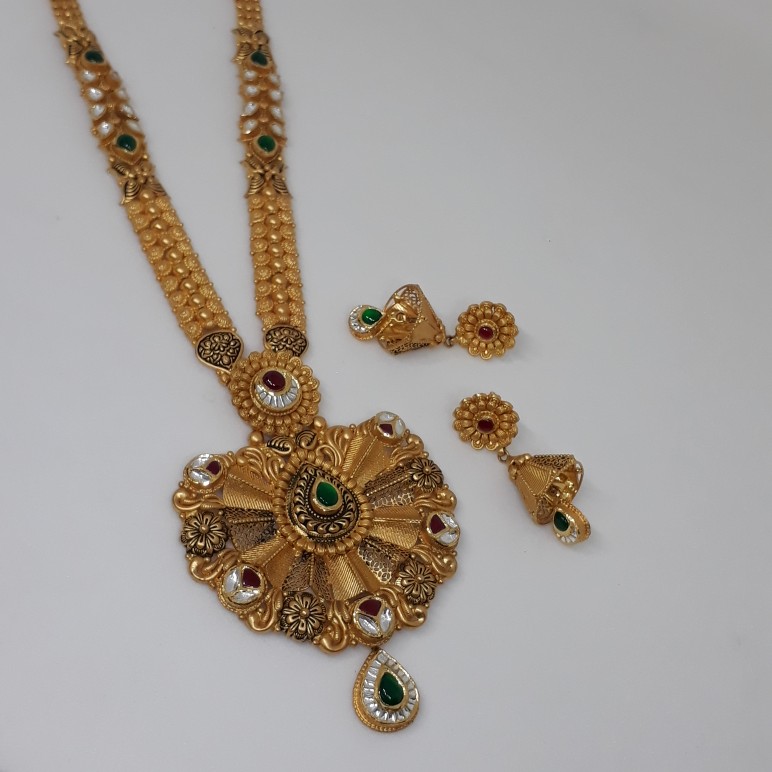 Antique Jadtar Neckace set st/1321/160