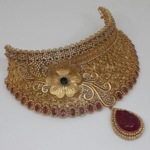 22ct Antique Choker Set  stu/15