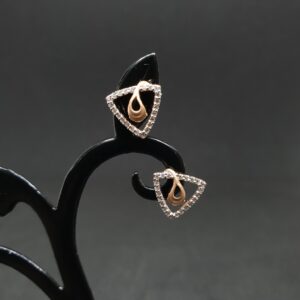 18k rose gold pendant set