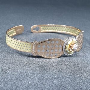 18k rose gold/ green gold ladies bracelet
