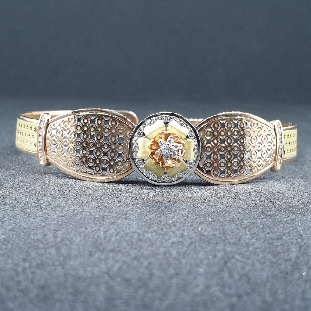 18k rose gold/ green gold ladies bracelet