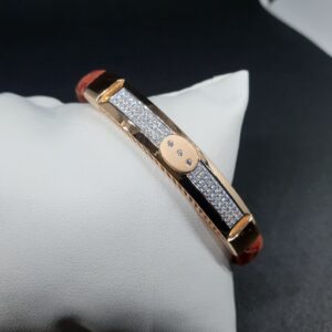 18k rose gold gents bracelet