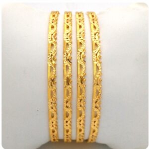 GOLD HALLMARK RAWA BANGLE - 2LR1173
