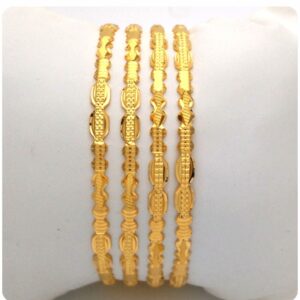 GOLD HALLMARK KANAS BANGLE - DD1171