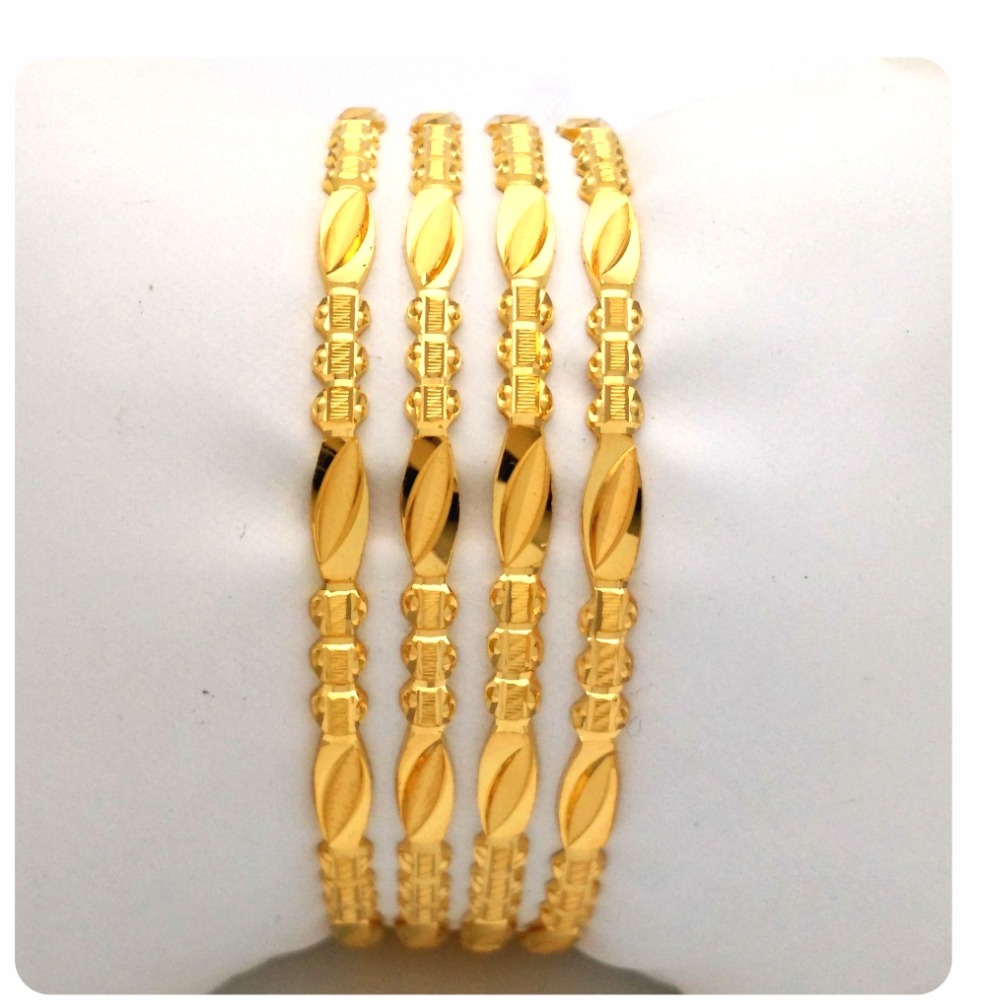 GOLD HALLMARK KANAS BANGLE - DD1165