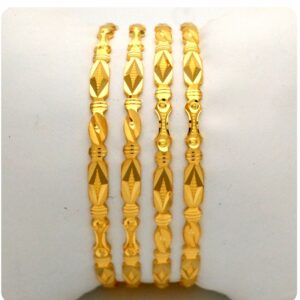 GOLD HALLMARK KANAS BANGLE - DD1163