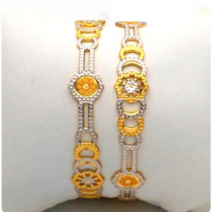 GOLD HALLMARK CNC BANGLE - CP1156