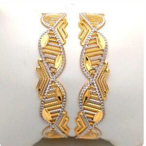 GOLD HALLMARK CNC BANGLE - CP1150