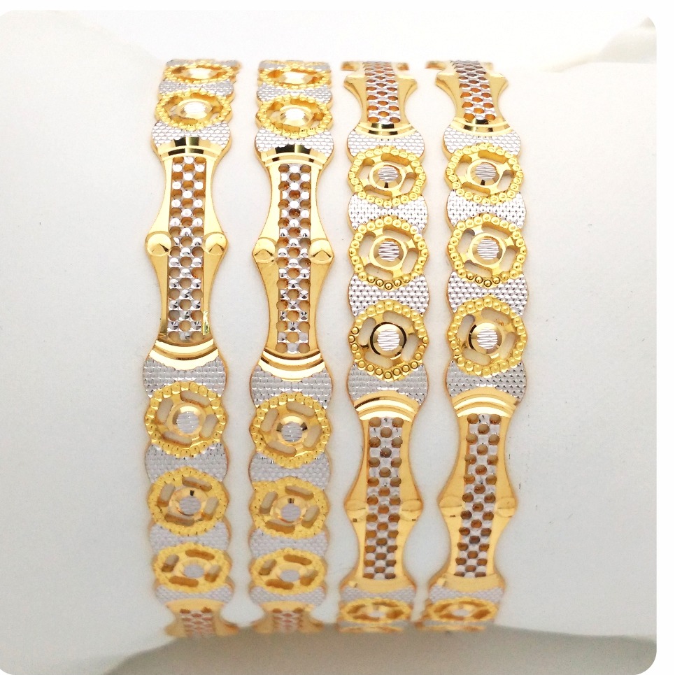 GOLD HALLMARK CNC BANGLE - CP1147