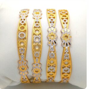 GOLD HALLMARK CNC BANGLE - CP1145