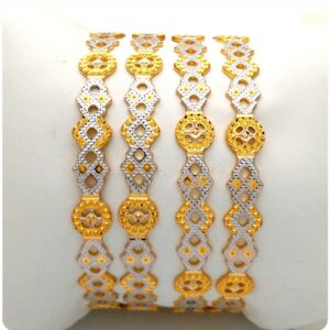 GOLD HALLMARK CNC BANGLE - CP1143