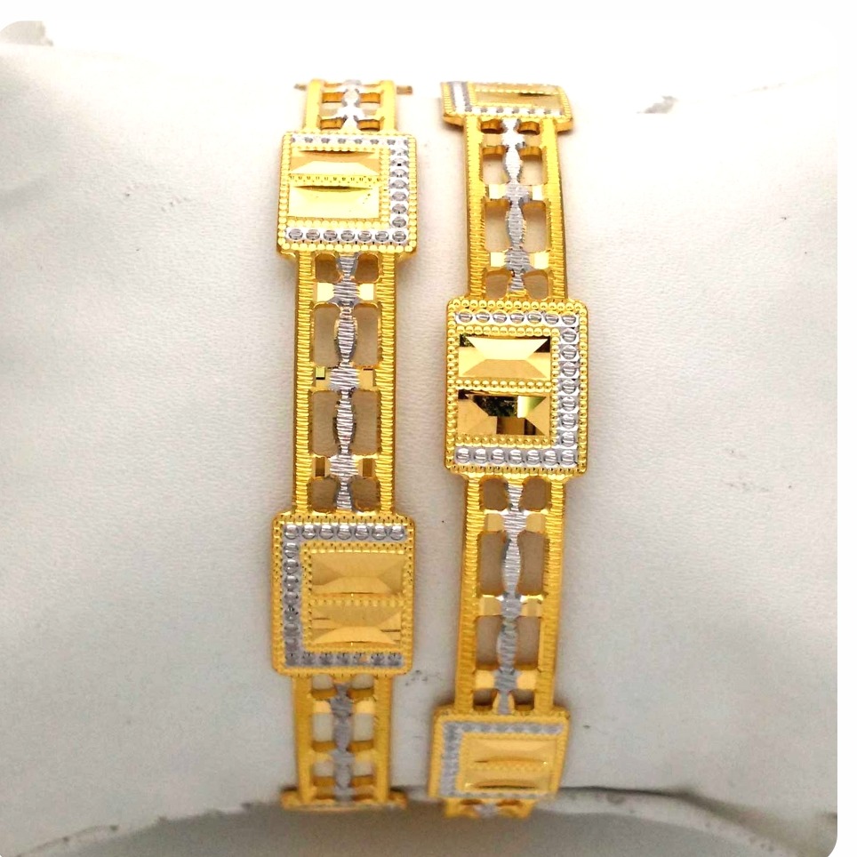 GOLD HALLMARK CNC BANGLE - CP1140