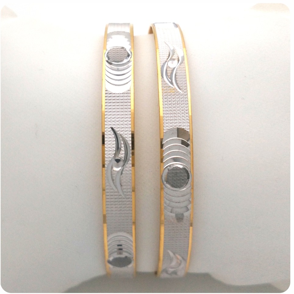 GOLD HALLMARK PLAIN BANGLE - PT1132
