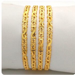 GOLD HALLMARK RAWA BANGLE - 2LR1120