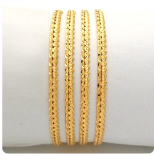 GOLD HALLMARK RAWA BANGLE - 2LR1115