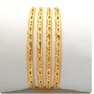 GOLD HALLMARK RAWA BANGLE - 2LR1113