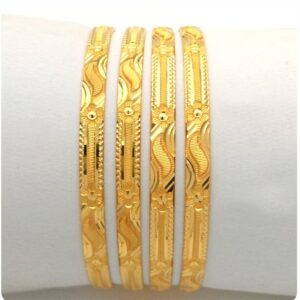 Gold hallmark khila bangle - hkp1103