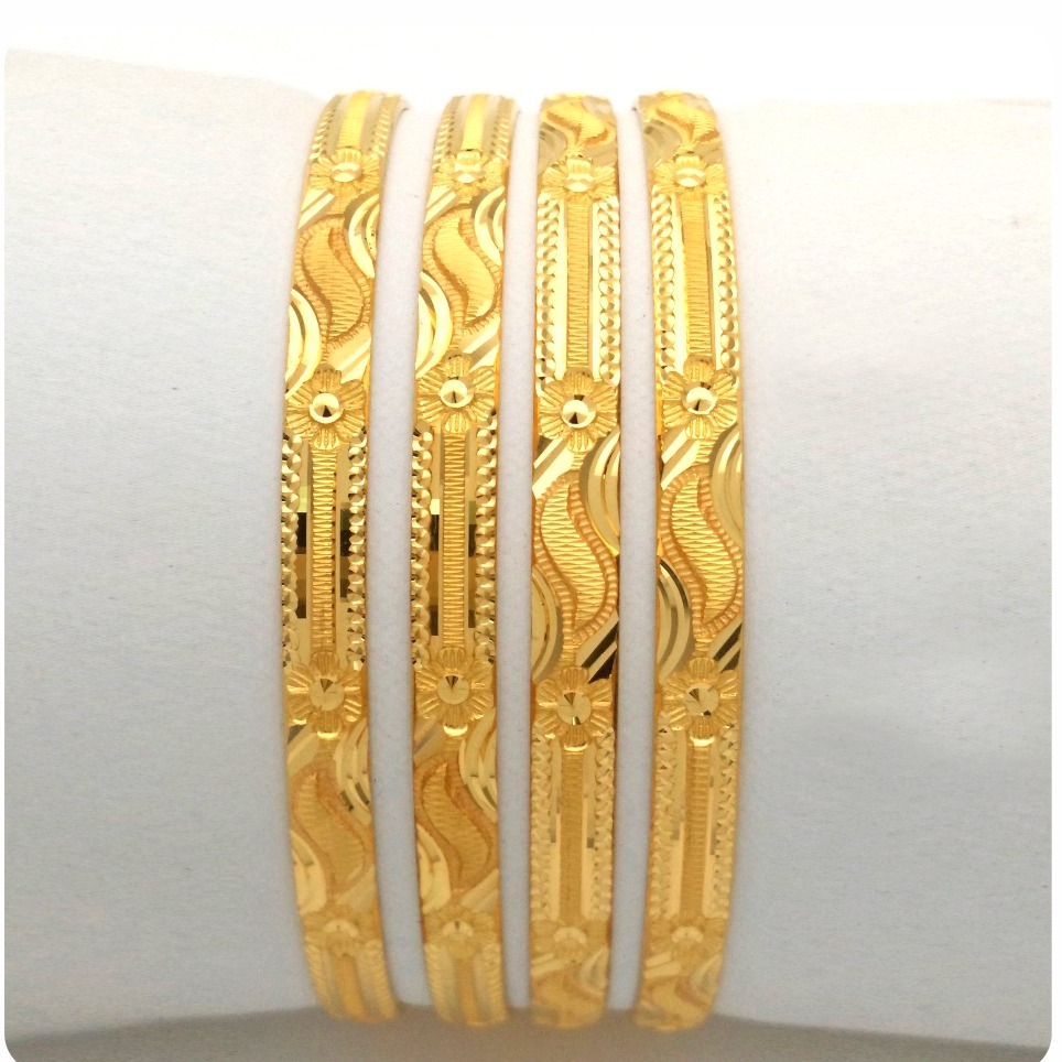 Gold hallmark khila bangle - hkp1103