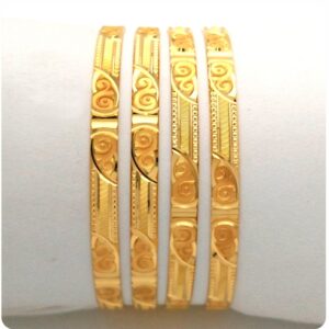 GOLD HALLMARK KHILA BANGLE - PK1102