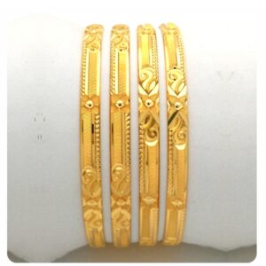 GOLD HALLMARK KHILA BANGLE - HKP1101