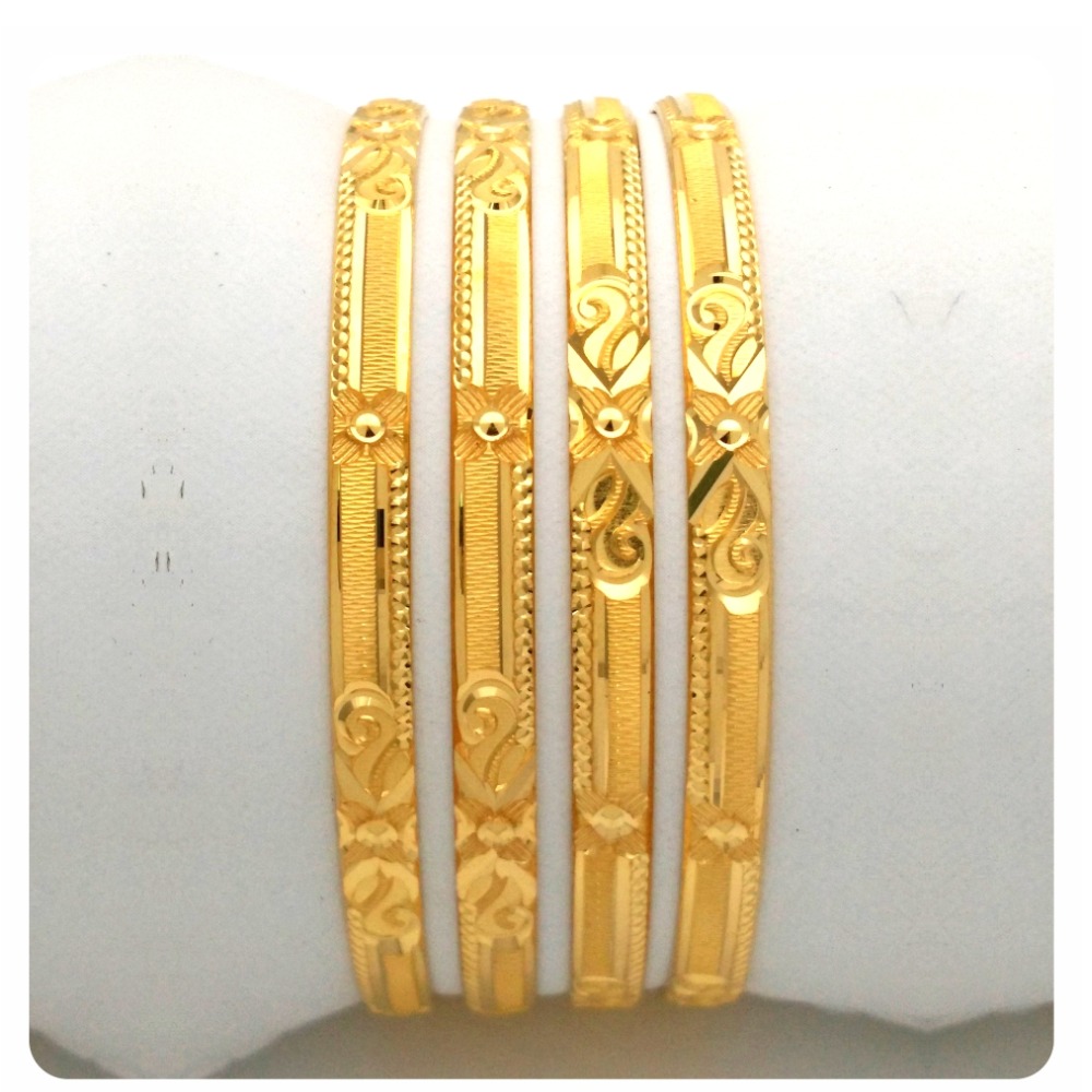 GOLD HALLMARK KHILA BANGLE - HKP1101