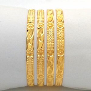 Gold hallmark khila bangle - PK1100
