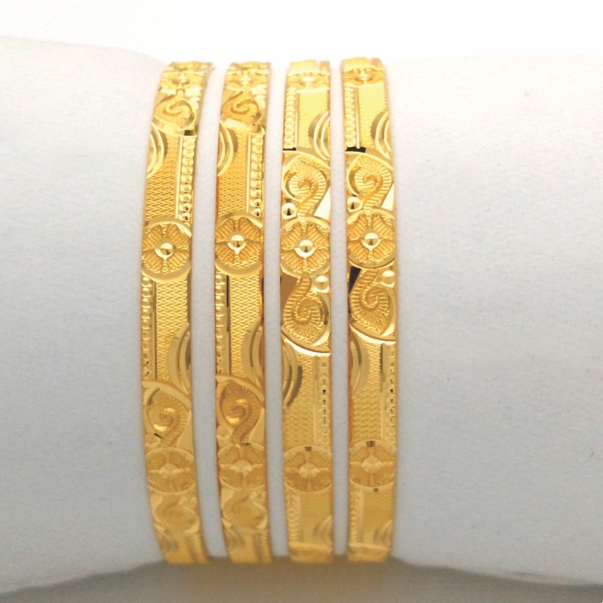 Gold hallmark khila bangle - PK1099