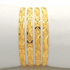 Gold hallmark khila bangle - hKP1098